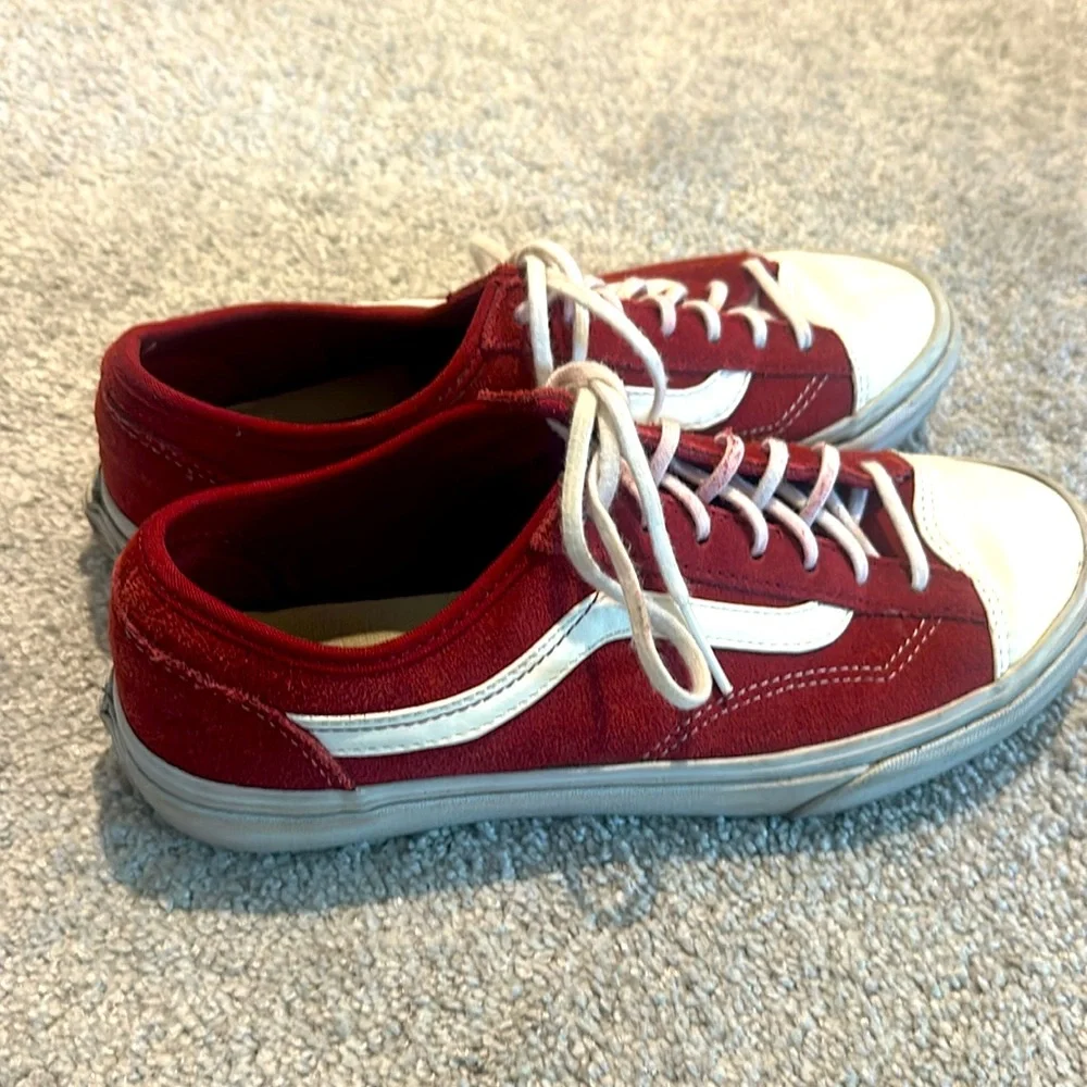 Red Vans - Picture 2 of 5